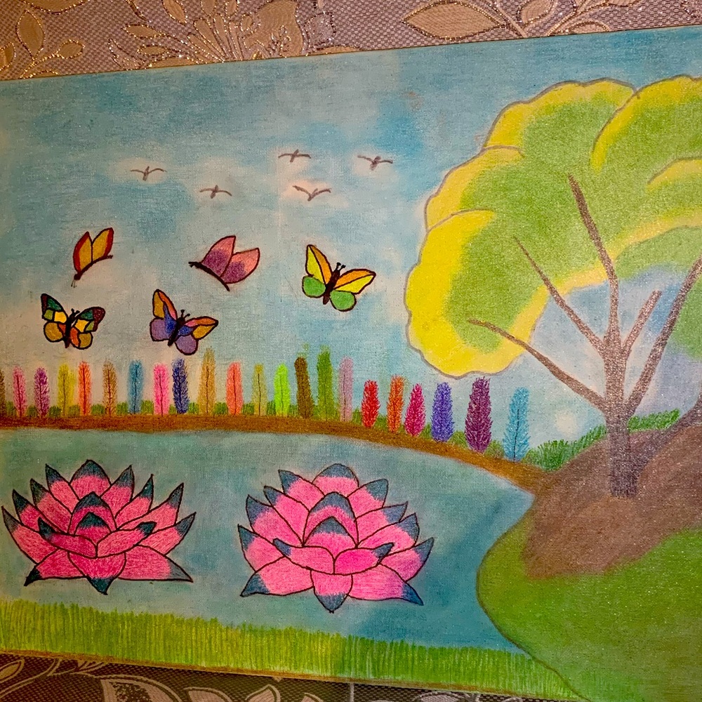 Glitter art